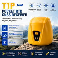 Récepteur GNSS RTK miniature 210g léger haute précision GPS BDS Galileo avec prise en charge NTRIP CORS OEM IP65 20Hz