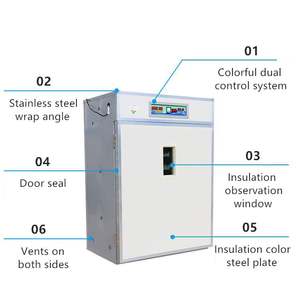 Machine d'incubation automatique pour œufs d'autruche, <span class=keywords><strong>prix</strong></span> <span class=keywords><strong>de</strong></span> l'incubateur à œufs, incubateur à œufs pour oiseaux, éclosion d'œufs - Product Image 6