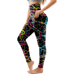 Women High Rise Yoga <b>Leggings</b> Stretch Training Activewear Women Gym Yoga <b>Leggings</b> High Waist Workout Sportswear Women Pilates - Product Image 1
