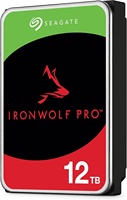 IronWolf Pro 12 TB Disque Dur Mécanique NAS d'Entreprise CMR 3,5 Pouces SATA 6 Gb/s 7 200 tr/min 256 Mo de Cache ST12000NT001