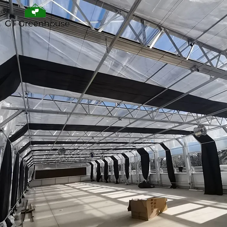 GT Fully Automated Hemp Growing Green house Total Blackout Greenhouses
