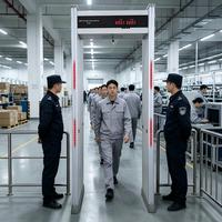 Detector de Metales Multizona JH-06S, Puerta de Seguridad para Aeropuertos, Escuelas, Fábricas y Exposiciones