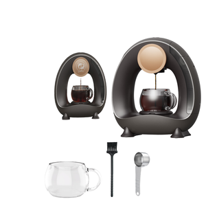 Machine à café <span class=keywords><strong>MINI</strong></span> Q <span class=keywords><strong>2</strong></span> en 1, <span class=keywords><strong>cafetière</strong></span>/théière personnelle pour une tasse, avec adaptateur pour dosettes K-Cup et café moulu, capacité de 4 à 8 oz - Product Image 6