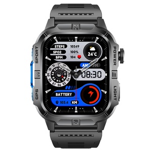 H3 Thông Minh GPS Đồng Hồ Cho Nam Giới Và Phụ Nữ Vuông Thể Thao Đồng Hồ Với 2.01Inch Màn Hình Không Thấm Nước Và Đèn Pin Chức Năng La Bàn - Product Image 3