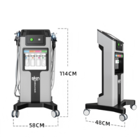 Macchina per Idrodermabrasione 8 in 1, Attrezzatura per Trattamenti Viso all'Ossigeno, Pulizia Profonda Hydra per Centri Estetici e Spa, Vendita all'Ingrosso