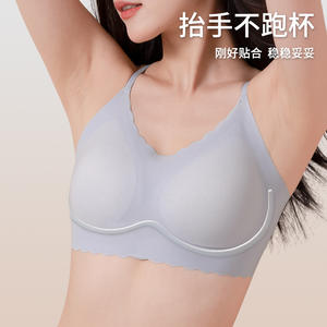 Nouveau style, haut de sport sans bretelles, tube top, haut de yoga, soutien-gorge de sport, maille respirante, sans couture, confortable pour femmes - Product Image 2