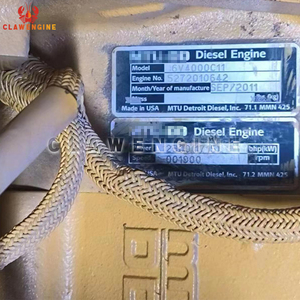 ชุดประกอบเครื่องยนต์ Clawengine Series 4000 ICE MTU 16V4000C11 16 สูบ C11 C21 ของแท้ รุ่น 16v4000 T1637k33 เหมาะสำหรับเครื่องยนต์ดีเซล - Product Image 3