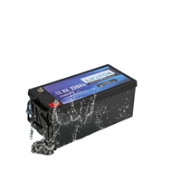 Batterie LiFePO4 à cycle profond HomSolar 12V 100Ah 200Ah à semi-conducteurs |   6000 cycles |   Borne de connexion M8 |   Température de fonctionnement de -20 à 60 °C |