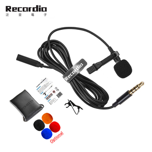 GAM-Mini micrófono Lavalier de solapa con Clip, 150mm, conector de salida de auriculares para teléfono Android, Smartphone, cámara <span class=keywords><strong>DSLR</strong></span>, 3,5 - Product Image 5