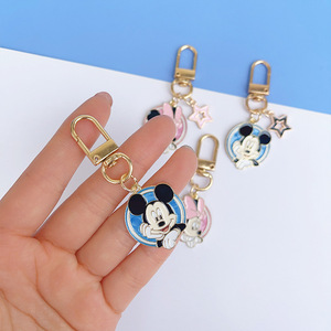 Llaveros de Metal Esmaltado con Diseño de Minnie <span class=keywords><strong>Mouse</strong></span> y <span class=keywords><strong>Mickey</strong></span> <span class=keywords><strong>Mouse</strong></span> para Mujeres y Niñas, Venta al Por Mayor - Product Image 2