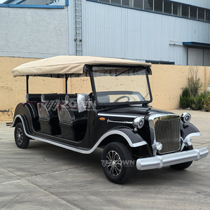 Voiture classique rétro homologuée pour la route, 4x4, électrique, véhicule ancien pour les mariages et les services de navette hôtelière - Product Image 6
