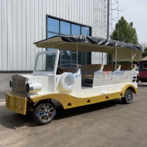 Voiture électrique vintage classique de haute qualité pour mariages, personnalisable, multi-passeurs, pour le tourisme - Product Image 4