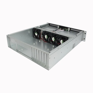 Nhà Sản Xuất 8 Trao Đổi Nóng <span class=keywords><strong>HDD</strong></span> Vịnh Lưu Trữ Máy Chủ Trường Hợp 2U 550Mm Độ Sâu Giá Máy Chủ Chassis Matx Trường Hợp - Product Image 3