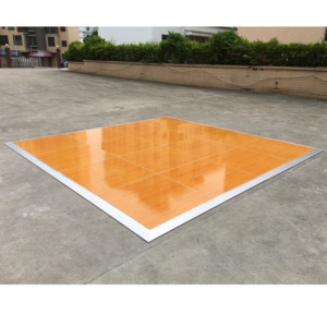 High quality portable glossy wood dance floor for wedding party - Product Image 6