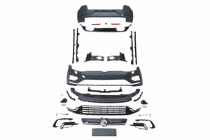 Kit Carrozzeria <span class=keywords><strong>7</strong></span>.5R per VW <span class=keywords><strong>Golf</strong></span> <span class=keywords><strong>7</strong></span> con <span class=keywords><strong>Paraurti</strong></span> Anteriore, Minigonne Laterali e <span class=keywords><strong>Paraurti</strong></span> Posteriore per Ricambi Auto d'Epoca - Product Image 2