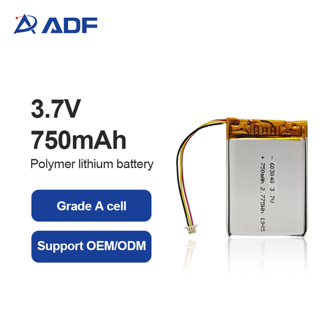 603040 Polymer Lithium Smart Lock Battery 3.7v 750mah Rechargeable Lithium-ion Polymer Battery