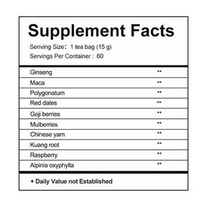 Té de Hierbas de Ginseng Diez Tesoros OEM, Suministro de Fábrica, Bebida Natural para el Apoyo Inmunológico y la Circulación Sanguínea - Product Image 2