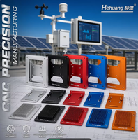 Support d'écran de station météo, support de boîtier de enregistreur de données, plaque de dissipateur thermique pour boîtier de jonction en aluminium usiné CNC pour applications solaires
