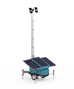 Chất lượng cao 4G Mạng điện năng lượng mặt trời cctv Trailer di động Bảng điều chỉnh tháp an ninh cho biên giới an ninh - Product Image 5