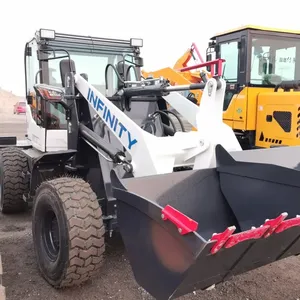 Traktor desain baru diartikulasikan mini 3 ton 5 ton wheel loader dengan kualitas untuk dijual 4 roda pengangkut
