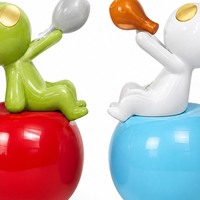Figurine de lapin en résine, sculpture d'art, taille personnalisée, finition brillante, vente en gros, pour collection d'art, décoration de boutique de cadeaux, directement de l'usine