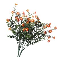 Ornement de jardin, nouveau bouquet d'eucalyptus artificiel, décoration de salon, décoration de mariage, décoration de la maison, fleur artificielle, plante artificielle