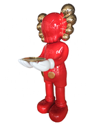 Brique d'ours de bande dessinée célèbre en fibre de verre galvanisée personnalisée avec sculpture en plaque pour décoration commerciale intérieure/extérieure