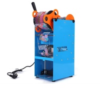Machine manuelle de scellage de tasse en plastique de prix usine, machine de cachetage de thé de bulle