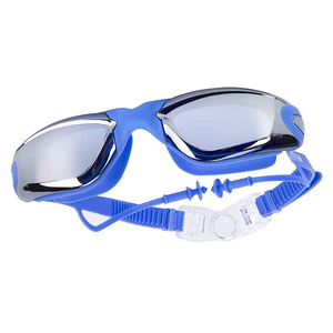 Vente en gros Lunettes de natation anti-buée unisexes pour adultes Protection UV Monture en silicone étanche pour hommes et femmes - Product Image 2