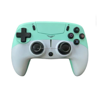 Manette de jeu sans fil BT PS5 à double vibration avec couleurs patchwork, déclencheur et joystick Hall pour console de jeu PS5 Slim Pro