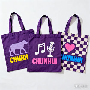 Alltags gebrauch Geschenk anpassbare einfarbige Schulter Plain benutzer definierte Logo Leinwand Einkaufstasche Baumwolle mit personal isiertem Design - Product Image 3