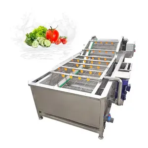 Máy giặt bàn chải thương mại Máy làm sạch thực phẩm trái cây và rau quả Thiết bị rửa - Product Image 5