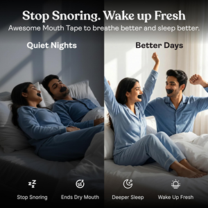 Tiras Nasales Premium y Cinta Bucal Transpirable Personalizadas, Tiras Bucales Anti-ronquidos para Dormir y Hacer Deporte - Product Image 3