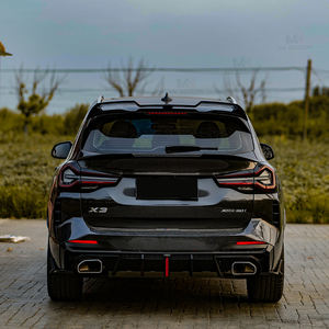 Aile de becquet de <span class=keywords><strong>toit</strong></span> arrière de Style VTEN pour <span class=keywords><strong>BMW</strong></span> <span class=keywords><strong>X3</strong></span> G01 LCI 2022-2024 pièces de voiture de becquet d'aile supérieure arrière noir brillant - Product Image 5