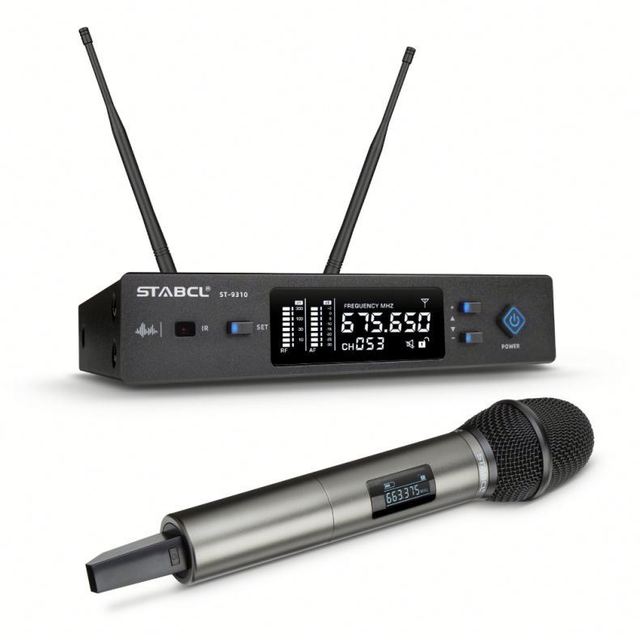 ST-9310 Cheap Professional Wireless Microphone Popular Professional China UHF Wireless Microphone