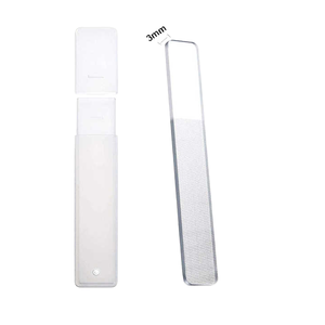 <span class=keywords><strong>Lime</strong></span> <span class=keywords><strong>à</strong></span> ongles professionnelle double face en nano-verre et acier, mini <span class=keywords><strong>lime</strong></span> <span class=keywords><strong>à</strong></span> ongles lavable en plastique, outil de polissage pour une manucure sans danger, droite - Product Image 1