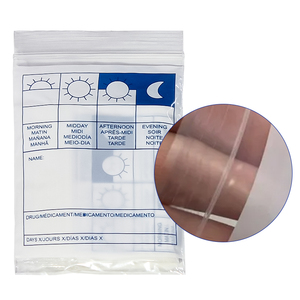 Tùy chỉnh 100% LDPE y tế Pill pha chế phong bì, bệnh viện Túi thuốc đóng gói túi ziplock - Product Image 2