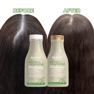 Champú y Acondicionador BEAVER de Marca Privada a Base de Hierbas con Biotina para Engrosar y Clarificar el Cabello, Sin Sulfatos, para el Crecimiento del Cabello - Product Image 1