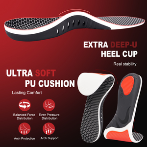 Biểu tượng tùy chỉnh poron PU lót hấp thụ sốc thể thao đệm Bóng Rổ Bóng Đá Bóng Đá vòm Hỗ trợ dụng cụ chỉnh hình lót - Product Image 3