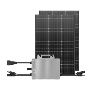 REDPULSE Certifié 700W/800W Contrôlé par Tuya Wi-Fi MESH Hybride Micro Panneaux Solaires Double AC IP67 Raccordement au Réseau Application Monophasé - Product Image 4