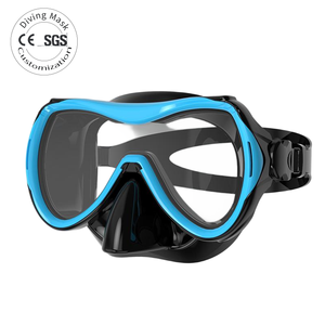 Marco de máscara de buceo antivaho directo de fábrica impermeable para nadar deportes acuáticos para pesca submarina Freediving logotipo OEM personalizable - Product Image 1