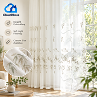 Voilages en dentelle personnalisables, support OEM/ODM, filtrant la lumière pour la délimitation d'espaces modernes et la décoration intérieure