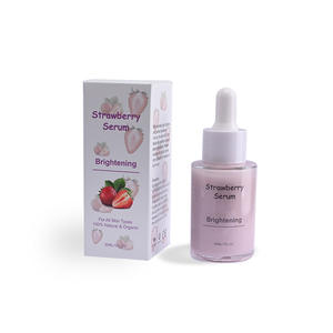 개인 라벨 100% 천연 유기농 딸기 밀크 페이스 세럼-빛나는 피부를 위한 보습 및 브라이트닝 페이셜 케어 - Product Image 6