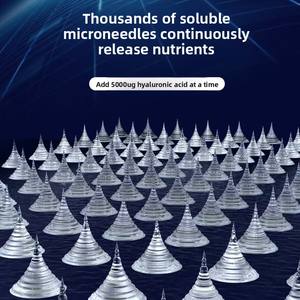 一晩で効くカスタムマイクロニードルアイパッチ、ペプチドとヒアルロン酸配合のニードル入りシートマスク（韓国製） - Product Image 2