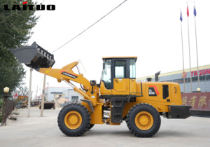 3ton Heavy Duty mặt đất Bánh Xe Tải kết thúc trước loader lt633 với file đính kèm - Product Image 3