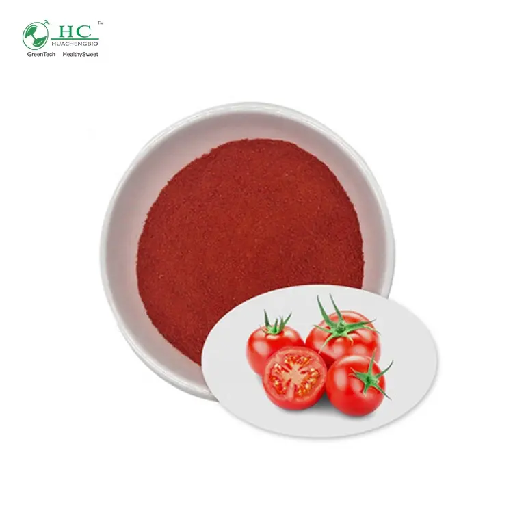 Fournir de haute qualité 100% extrait de tomate en gros naturel 5%-6% lycopène au meilleur prix
