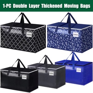 Bolsa de Almacenamiento Floral de PVC Personalizada con Cierre, Asa Reforzada, Organizador de Ropa a Prueba de Polvo para Dormitorio - Product Image 4