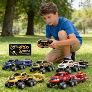 WGNRC 408 <span class=keywords><strong>Camion</strong></span> RC miniature à six roues motrices à l'échelle 1/64, jouet <span class=keywords><strong>de</strong></span> simulation, mini semi-transporteur, mini <span class=keywords><strong>camion</strong></span> RC <span class=keywords><strong>de</strong></span> bureau - Product Image 2