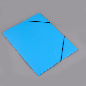 Carpeta de archivos elástica de bolsillo de plástico personalizable de alta calidad A6 tamaño A4 libro/billetera/tablero/caja uso escolar PP fábrica al por mayor - Product Image 3