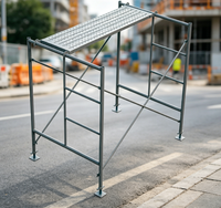 Abrazadera de Andamio de Acero Galvanizado XBS con Diseño Moderno, Alta Resistencia, Capacidad de Carga de 800 kg para Edificios de Oficinas
